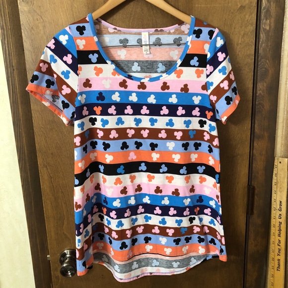 LuLaRoe Tops - Luluaroe Classic Disney Mickey Medium